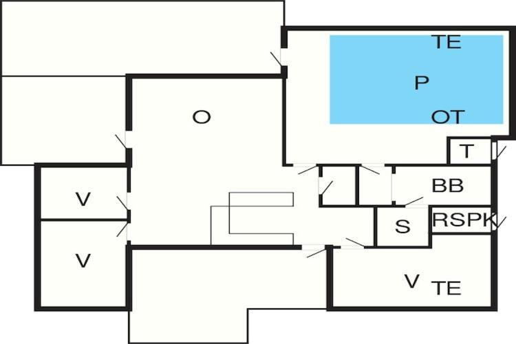 8 Person Holiday Home In Bindslev Bagian luar foto